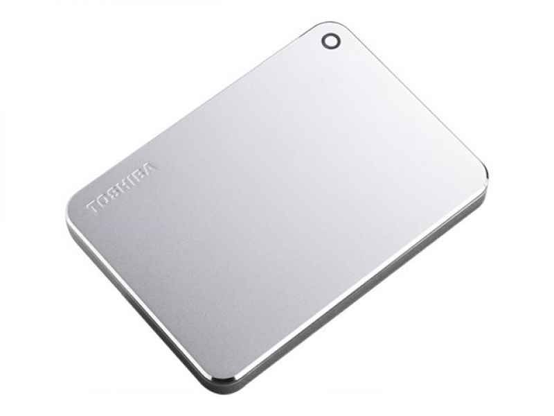 Disque dur externe 3To argent métallisé Toshiba - Cadeaux Et Hightech