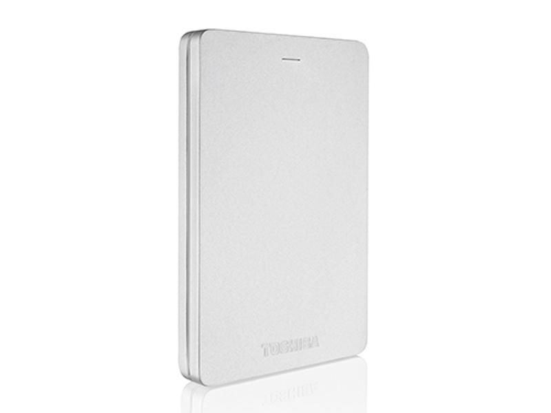 Disque dur externe argenté 1To Toshiba - Cadeaux Et Hightech