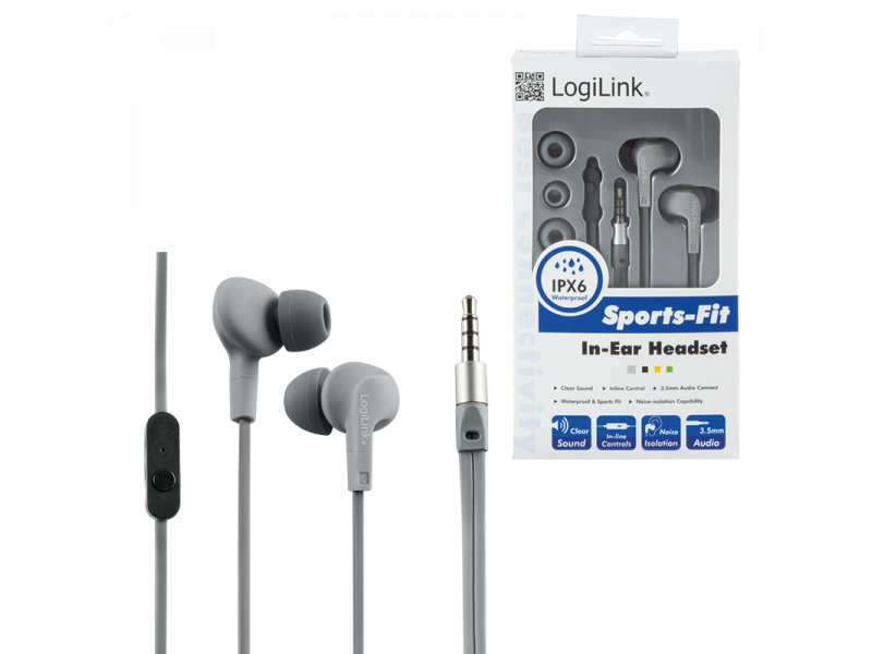 ecouteurs-logilink-intra-auriculaire-etanche-gris-cadeaux-et-hightech-utile