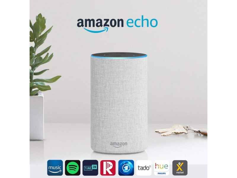 Enceinte bluetooth  Echo 2 Alexa sable - Cadeaux Et Hightech