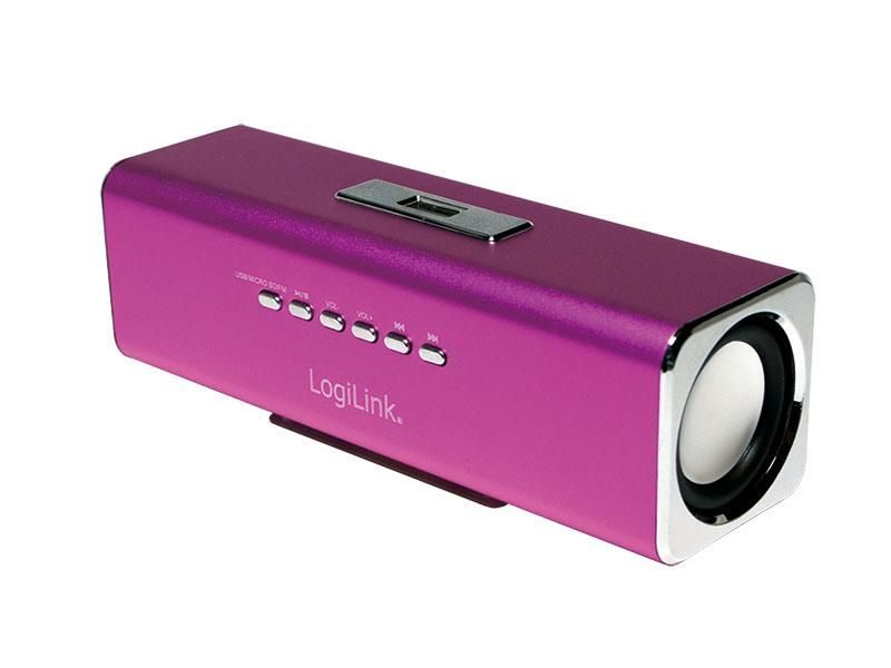 enceinte-bluetooth-discolady-logilink-mp3-et-fm-rose-cadeaux-et-hightech