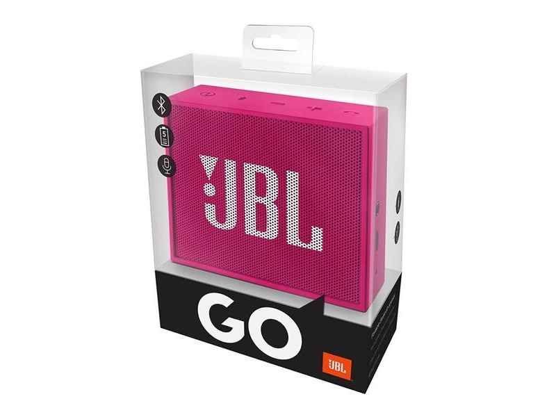 Enceinte bluetooth JBL GO Microphone 4.1 rose - Cadeaux Et Hightech