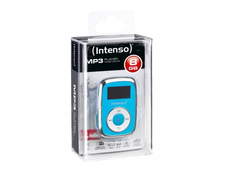 Lecteur MP3 Intenso 8Go Music Mover bleu - Cadeaux Et Hightech