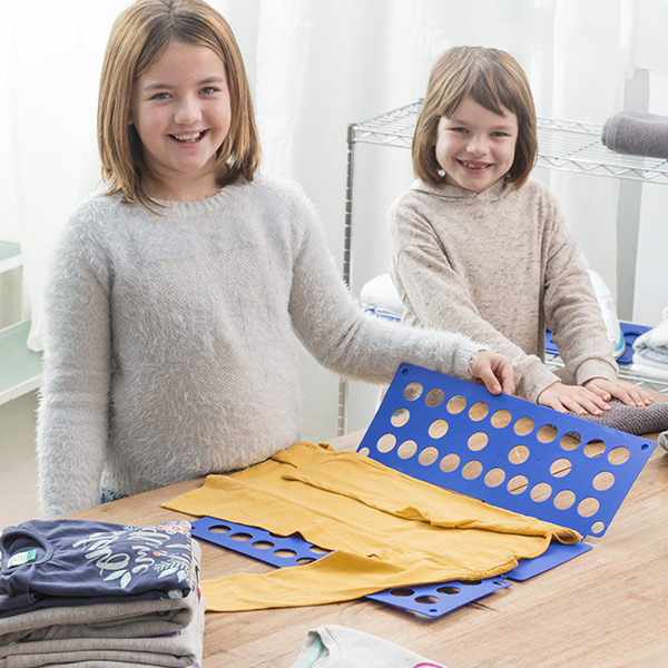 Cadeau pratique : Plieur à linge magique - 10,90 €