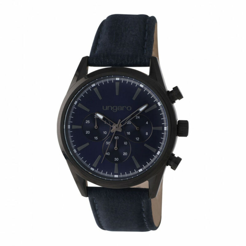 cadeaux-d-affaires-montre-chronographe-ungaro-orso-bleu