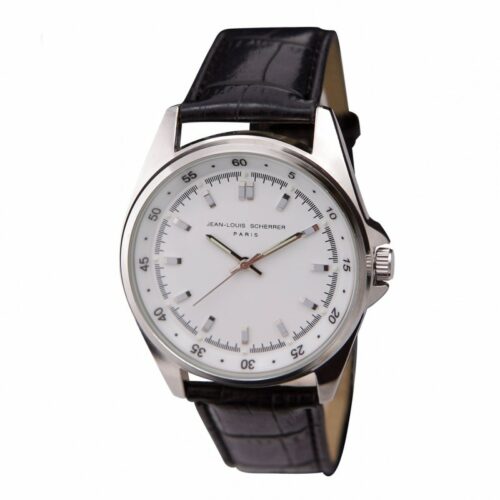 business-gifts-watch-contrast-jean-louis-scherrer-white