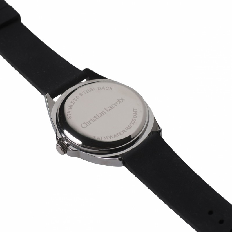 Christian lacroix horloge rhombe gomme 2025