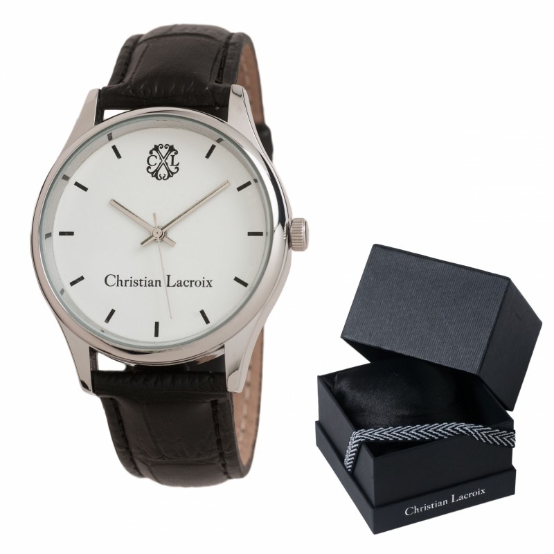Montre christian hotsell lacroix noir