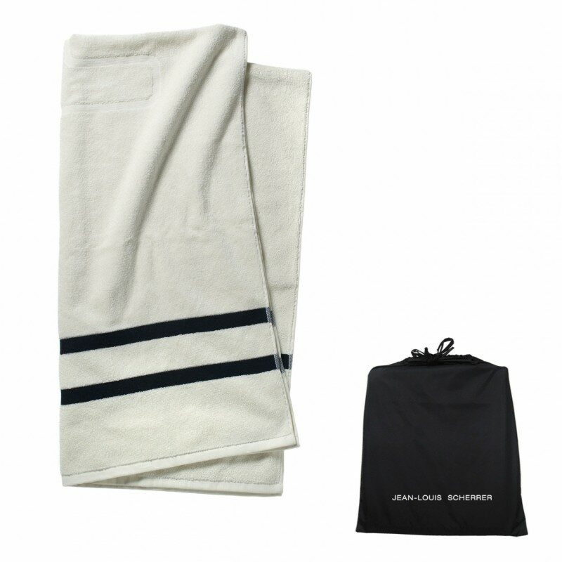 business-gifts-towel-beach-jean-louis-scherrer-catamaran-white-trend