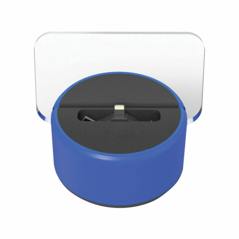 cadeaux-d-affaires-station-de-charge-lumineux-xoopar-ilo-dock-bleu