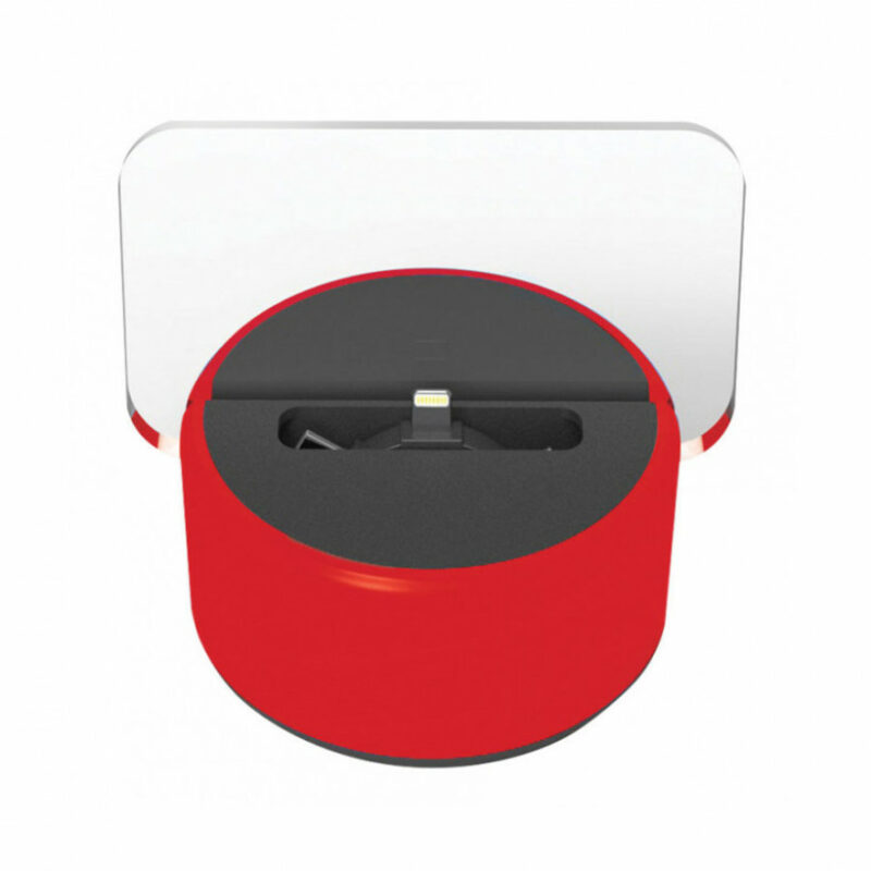 cadeaux-d-affaires-station-de-charge-lumineux-xoopar-ilo-dock-rouge