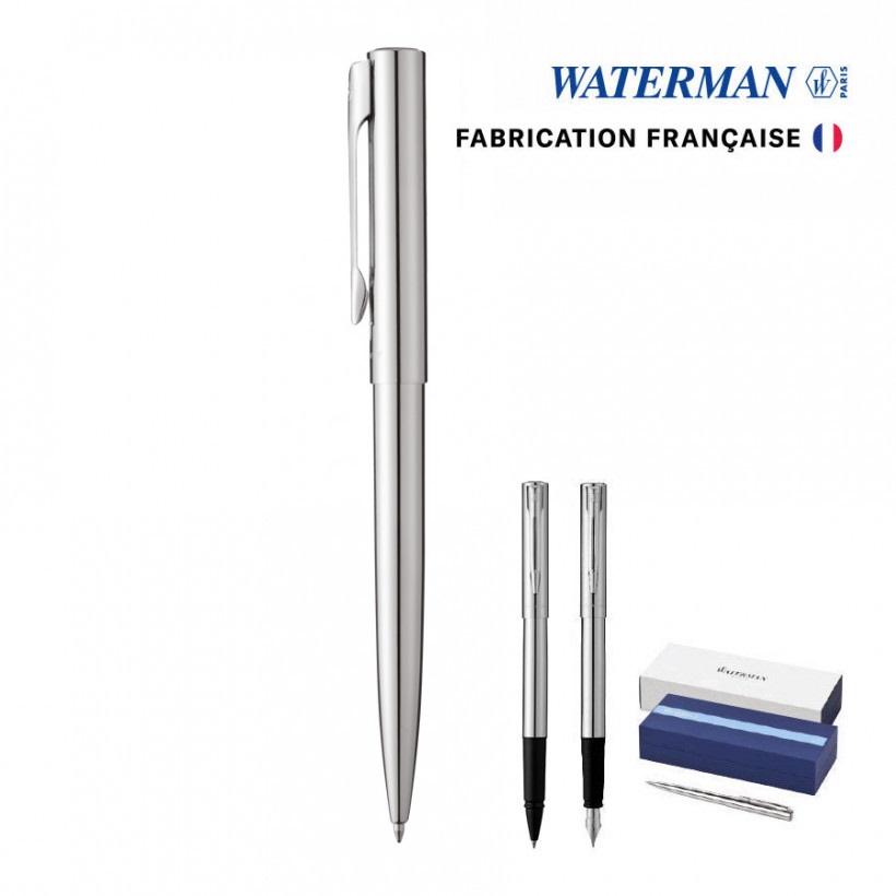 Cadeaux d'affaires stylo bille roller ou plume Waterman Graduate