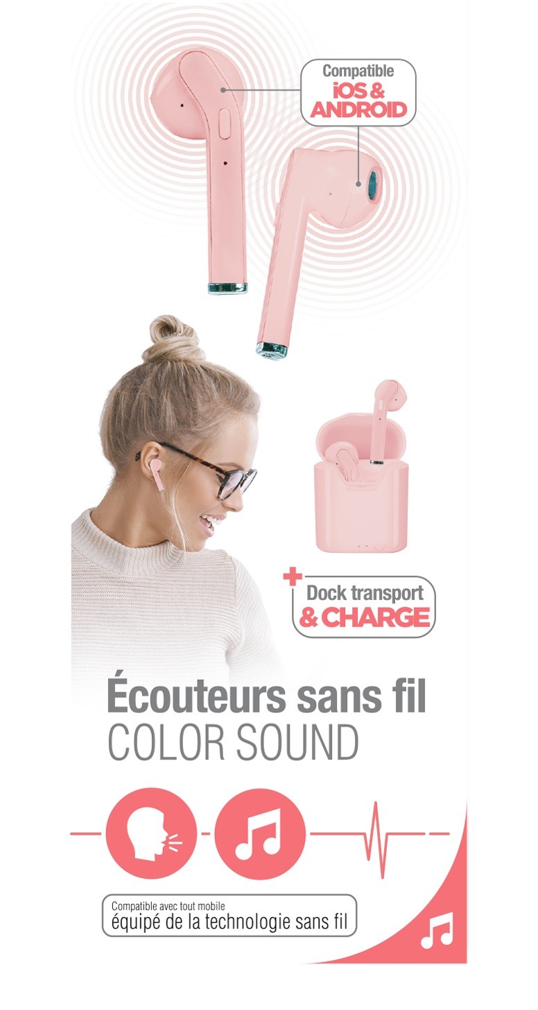 ecouteur-bluetooth-rose-design-dock-charge-haut-de-gamme