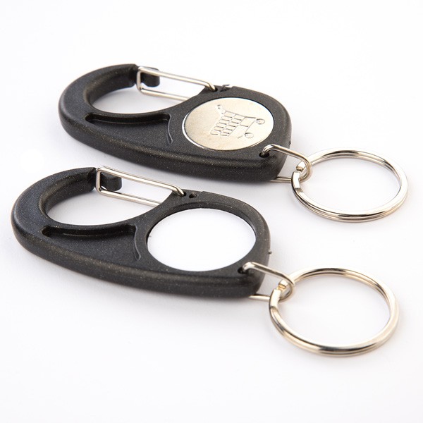 Porte-clefs jeton de caddie