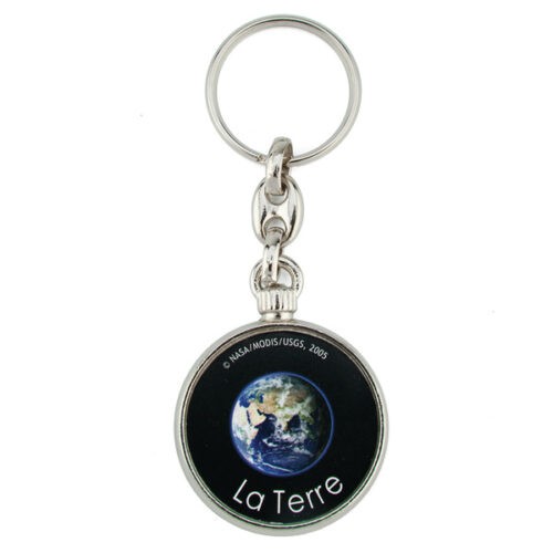 company-customized key ring-metal-circular