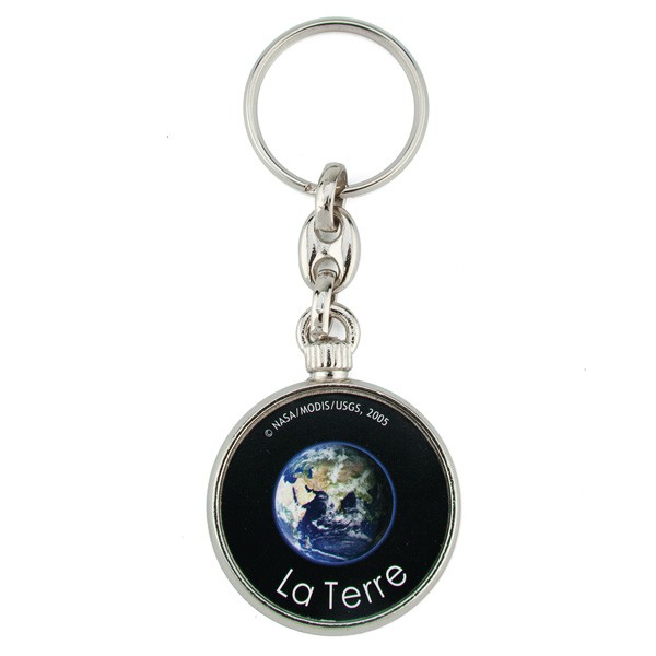 Porte-clés acrylique Rond 33 mm personnalisable 