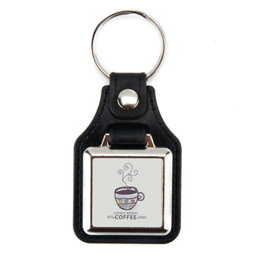 personalized-key-ring-not-boring-metal-and-leather-synthetic