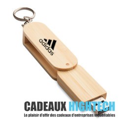 Porte clé avec sa clé USB 8 Go personnalisé avec photo