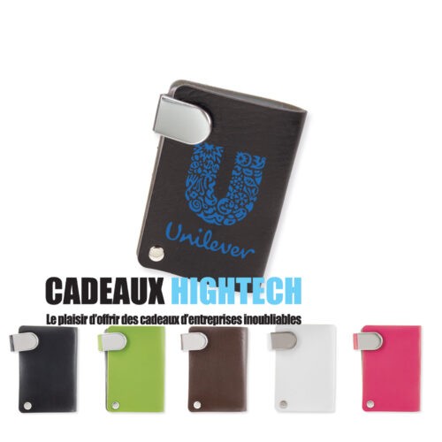 Porte cartes système anti RFID capacité 6 cartes - Cadeaux et hightech