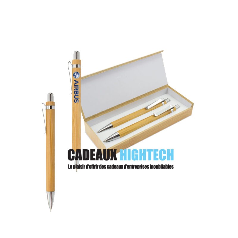 custom-pen-set-bamboo-pencil-good-value-price