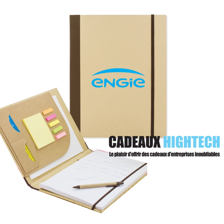 Petit carnet de note publicitaire Lien