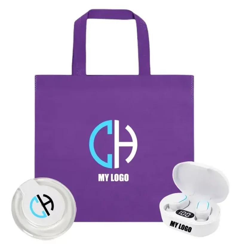 Coffret cadeau entreprise bag purple