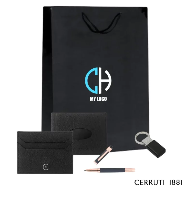 Coffret cadeau entreprise Cerruti clé USB