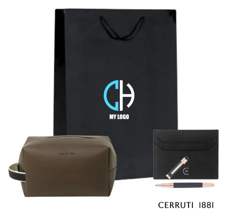 Coffret cadeau entreprise Cerruti 1881 trousse