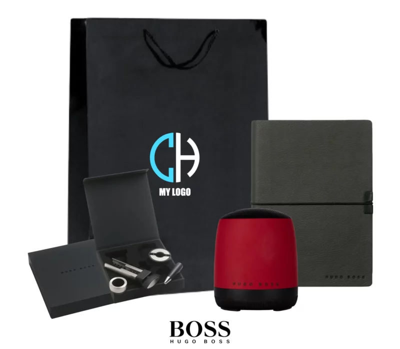 Coffret cadeau entreprise Hugo Boss enceinte