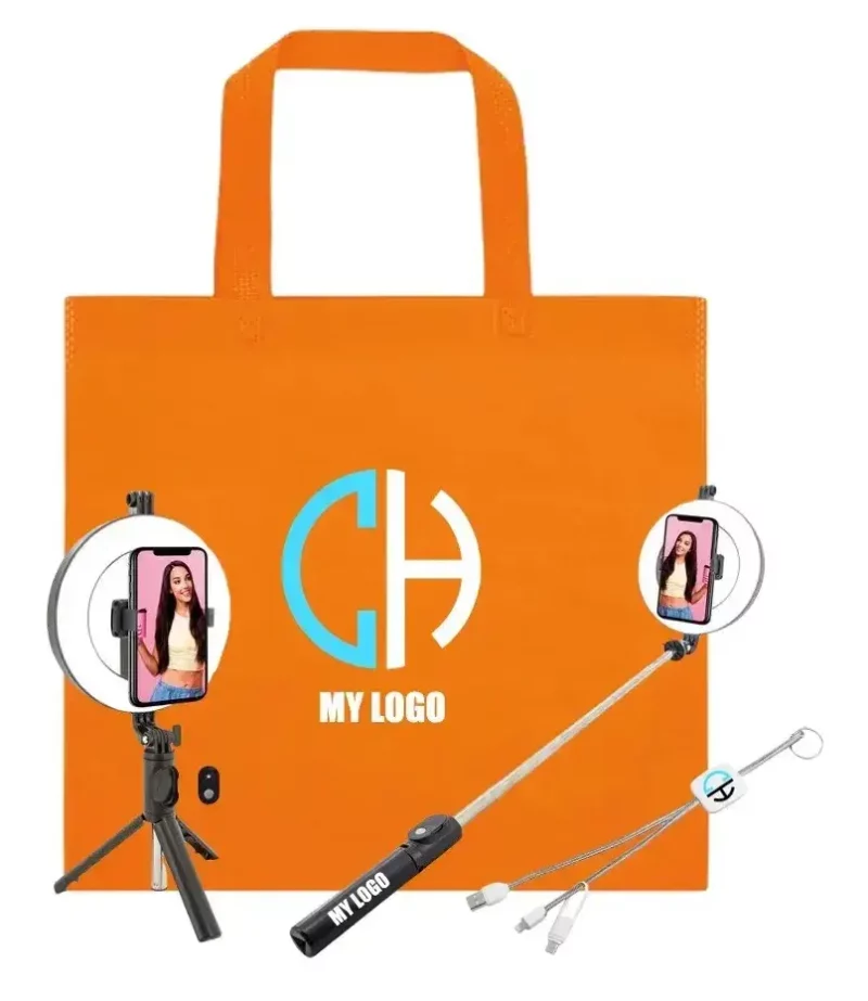 Coffret cadeau entreprise selfie stick