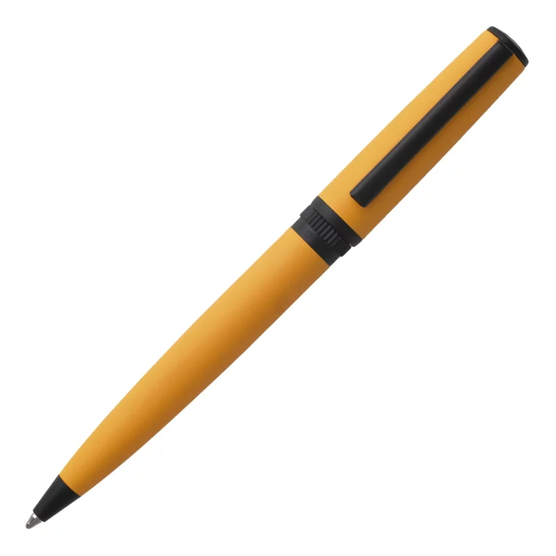 cadeaux-d-affaires-stylo-bille-gear-matrix-yellow-hugo-boss