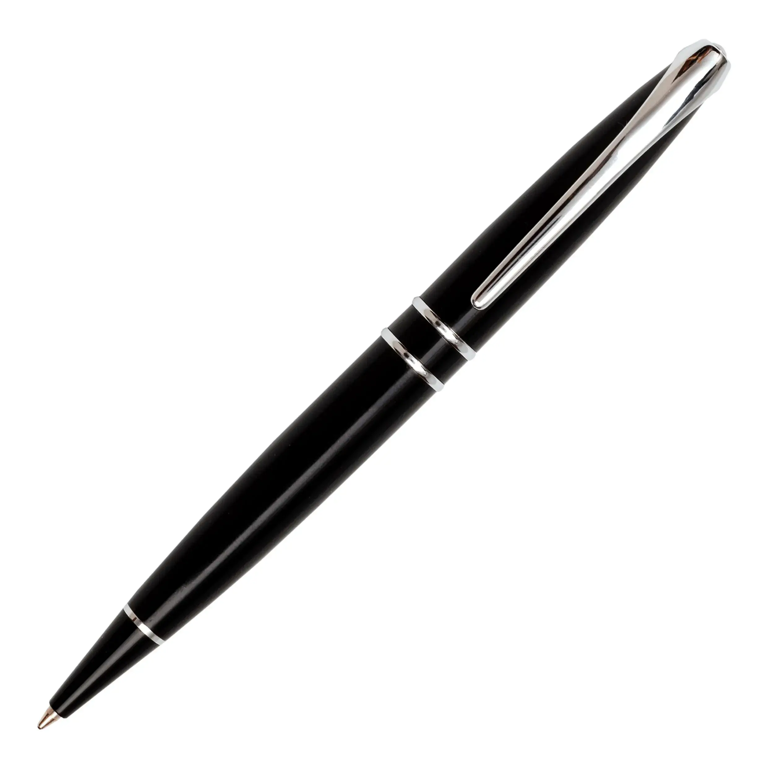 Idée cadeau collègue femme - Parure stylos bille et plume chrome