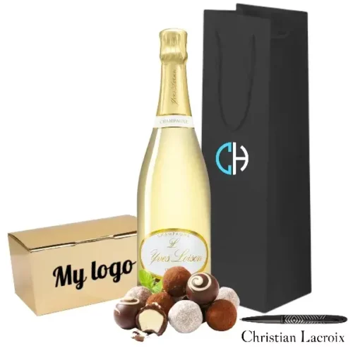 Coffret cadeau à 3 bouteilles de vin luxe : Devis sur Techni