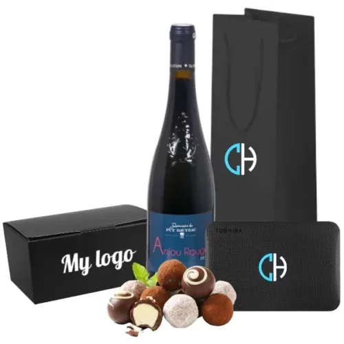 Coffret cadeau à 3 bouteilles de vin luxe : Devis sur Techni