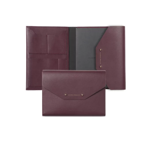 cadeaux-d-affaires-conferencier-a5-elegance-burgundy-hugo-boss