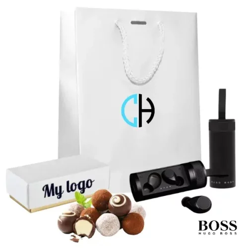 coffret-cadeaux-d-affaires-ecouteurs-hugo-boss-gear-black