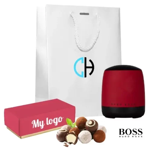 coffret-cadeaux-d-affaires-enceinte-connectee-hugo-boss-gear-matrix-red