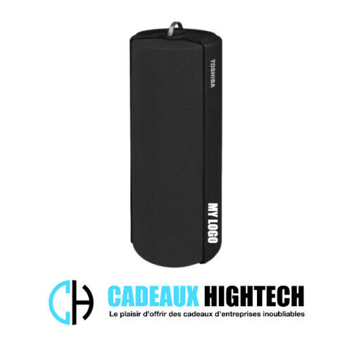 enceinte-bluetooth-toshiba-noir-personnalisée