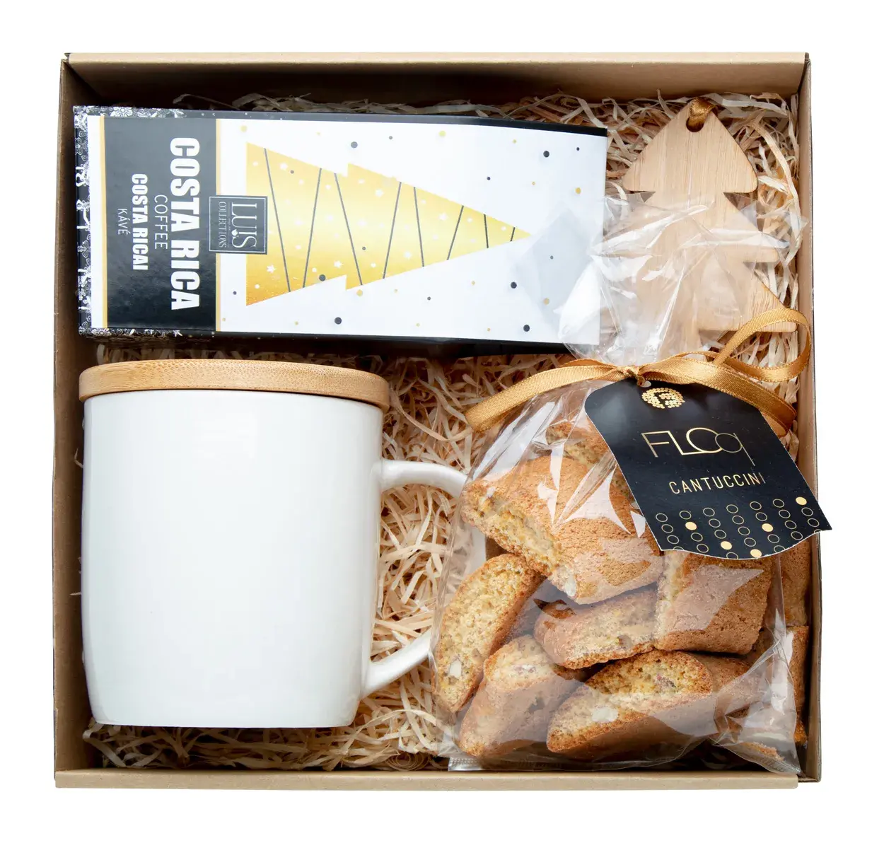 Coffret Café - Offrez un coffret cadeau café But First Coffee