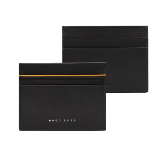 cadeaux-d-affaires-porte-cartes-hugo-boss-gear-black-yellow