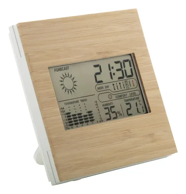 advertising-object-meteo-and-digital-clock-bamboo