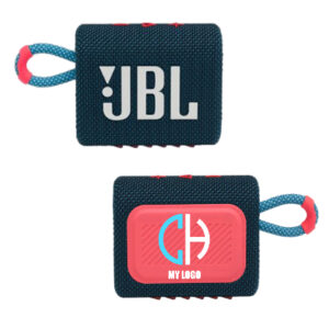 JBL GO 3 Blue Pink personnalisé