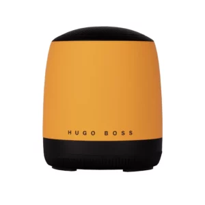 Coffret cadeaux d’affaires enceinte connectée Hugo Boss Gear Matrix Yellow