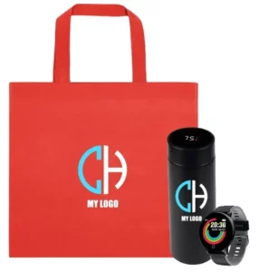 smart red corporate gift set