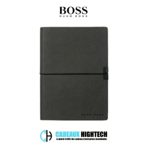 carnet A6 Dark Grey Hugo Boss