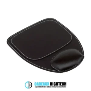 Black ergonomic mouse pad