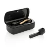 Ecouteurs Bluetooth 5.0 en bambou et ABS