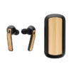 Ecouteurs Bluetooth 5.0 en bambou et ABS – Image 2