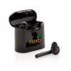 Ecouteurs Bluetooth avec boitier de charge Noir – Image 2