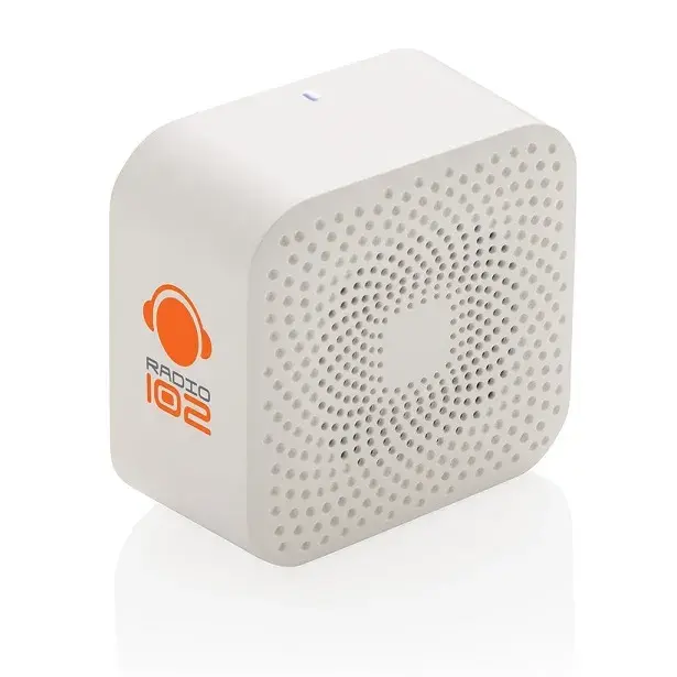 Enceinte Bluetooth 3W design Blanc - Cadeaux CE & Entreprises